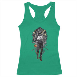 Mason 67 Energy Overload Racerback Tank Top Six Seven Meme Lightning Horror Devil Edit TS02 Irish Green Print Your Wear