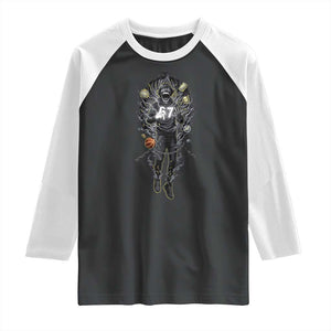 Mason 67 Energy Overload Raglan Shirt Six Seven Meme Lightning Horror Devil Edit TS02 Black White Print Your Wear