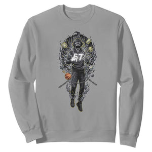 Mason 67 Energy Overload Sweatshirt Six Seven Meme Lightning Horror Devil Edit TS02 Sport Gray Print Your Wear