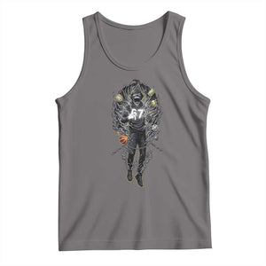 Mason 67 Energy Overload Tank Top Six Seven Meme Lightning Horror Devil Edit TS02 Deep Heather Print Your Wear