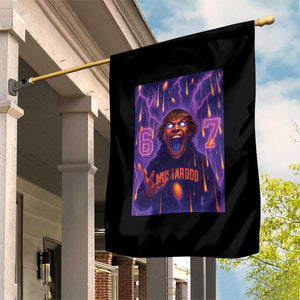 Mason 67 Meme Graphic Garden Flag Glowing Eyes Devil Edit 6 7 Viral Six Seven Scream TS02 Print Your Wear