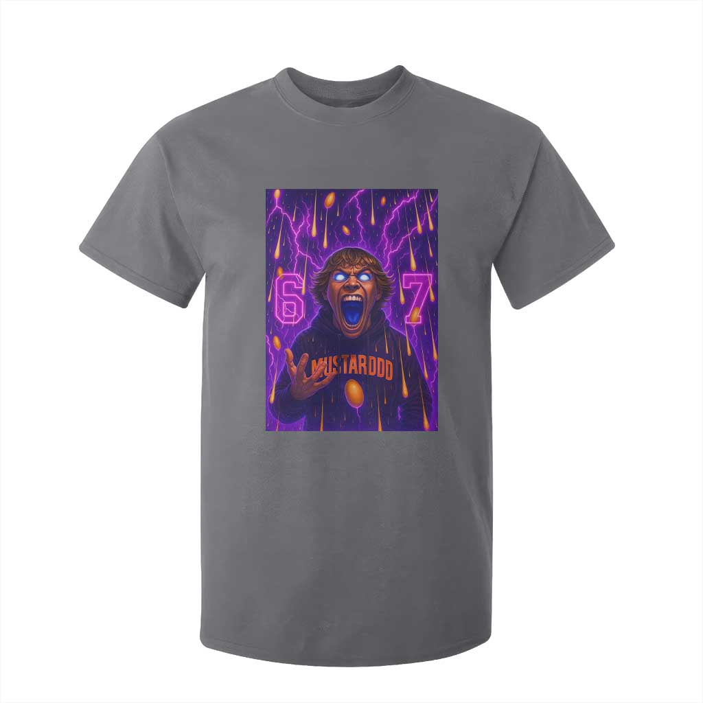 Mason 67 Meme Graphic T Shirt For Kid Glowing Eyes Devil Edit 6 7 Viral Six Seven Scream TS02 Charcoal Print Your Wear