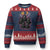 Mason 6 7 Meme Graphic Ugly Christmas Sweater Six Seven 67 Meme Horror Edit Bootleg TS02 Navy Red Print Your Wear