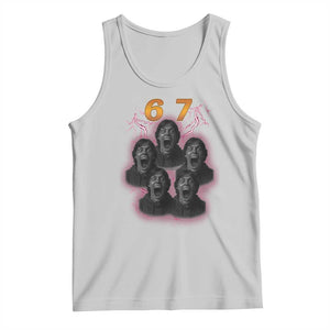 Mason 6 7 Meme Graphic Tank Top Six Seven 67 Meme Horror Edit Bootleg TS02 Ash Print Your Wear