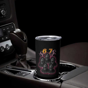 Mason 6 7 Meme Graphic Tumbler Cup Six Seven 67 Meme Horror Edit Bootleg TS02 Print Your Wear
