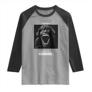 SCP 67 Mason The 6 7 Kid Meme Raglan Shirt Six Seven Boy Horror Edit TS02 Sport Gray Black Print Your Wear