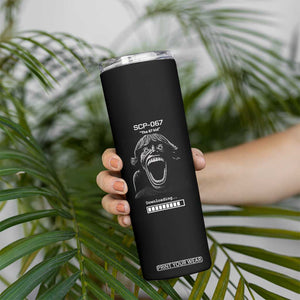 SCP 67 Mason The 6 7 Kid Meme Skinny Tumbler Six Seven Boy Horror Edit TS02 Print Your Wear