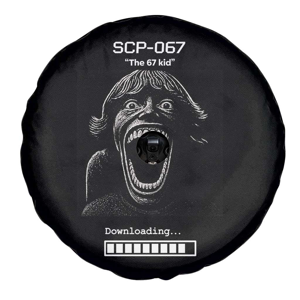 SCP 67 Mason The 6 7 Kid Meme Spare Tire Cover Six Seven Boy Horror Edit TS02 Print Your Wear