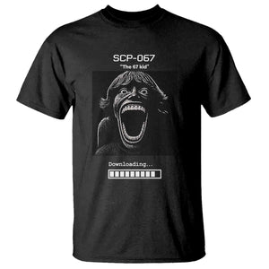SCP 67 Mason The 6 7 Kid Meme T Shirt Six Seven Boy Horror Edit TS02 Black Print Your Wear