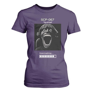 SCP 67 Mason The 6 7 Kid Meme T Shirt For Women Six Seven Boy Horror Edit TS02 Purple Print Your Wear