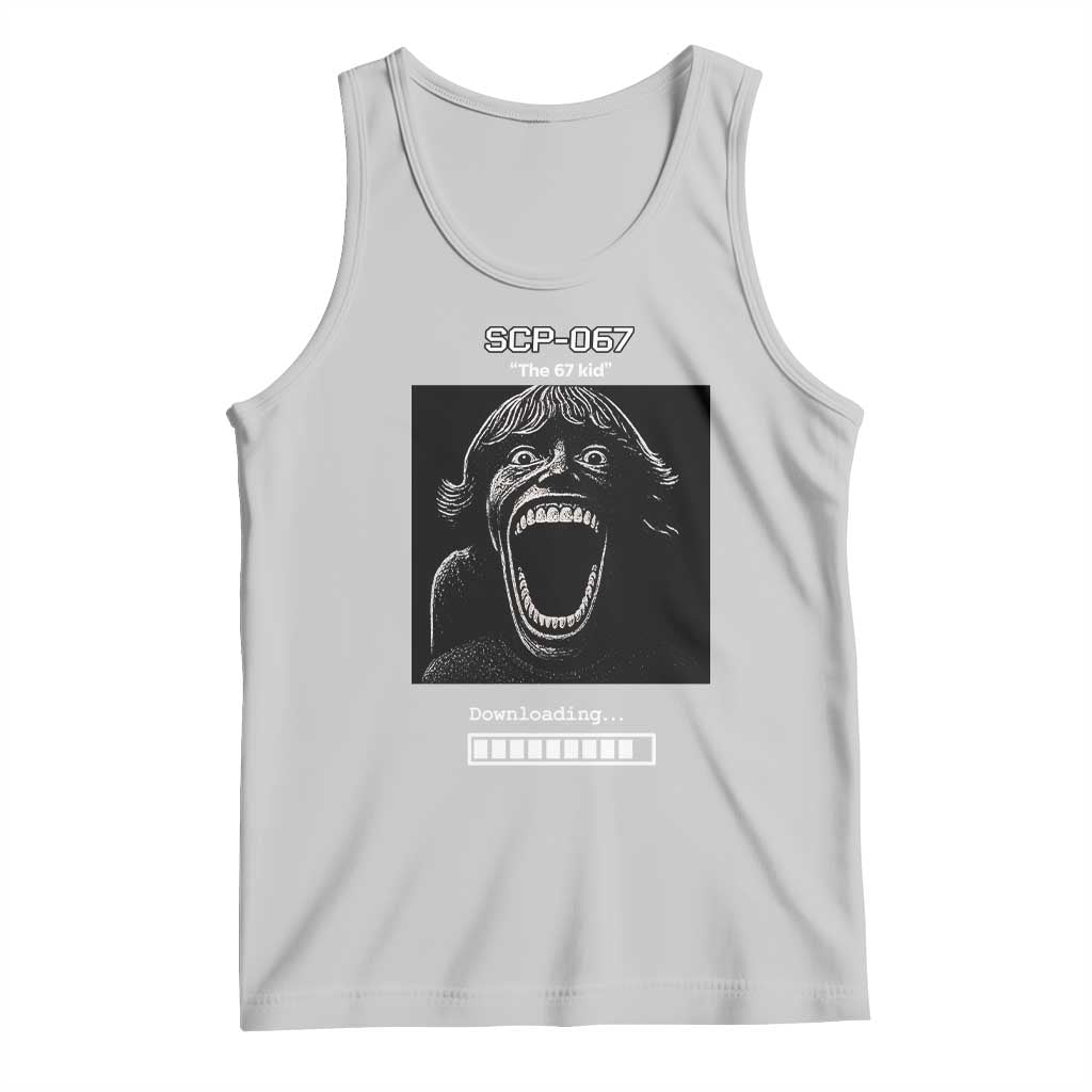 SCP 67 Mason The 6 7 Kid Meme Tank Top Six Seven Boy Horror Edit TS02 Ash Print Your Wear