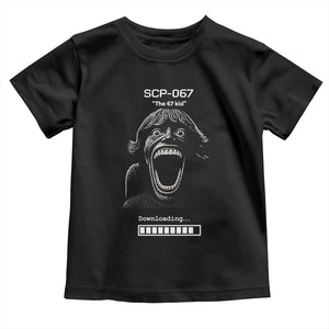 SCP 67 Mason The 6 7 Kid Meme Toddler T Shirt Six Seven Boy Horror Edit TS02 Black Print Your Wear