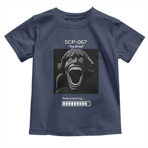 SCP 67 Mason The 6 7 Kid Meme Toddler T Shirt Six Seven Boy Horror Edit TS02 Navy Print Your Wear