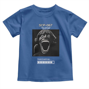 SCP 67 Mason The 6 7 Kid Meme Toddler T Shirt Six Seven Boy Horror Edit TS02 Royal Blue Print Your Wear