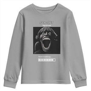 SCP 67 Mason The 6 7 Kid Meme Youth Sweatshirt Six Seven Boy Horror Edit TS02 Sport Gray Print Your Wear