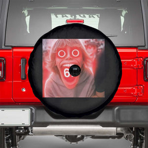 67 Mason Kid Glitchcore Graphic Spare Tire Cover Screaming Boy Six Seven Viral Meme Devil Edit TS02 Black Print Your Wear