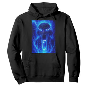 Six Seven Energy Overload Graphic Hoodie 67 Mason Kid Analog Horror Meme TS02 Black Print Your Wear