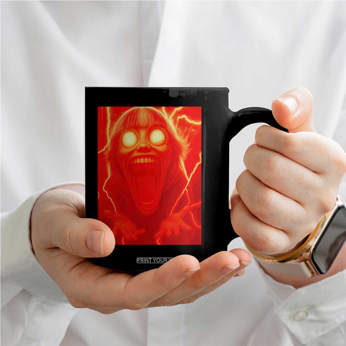 Mason 67 Devil Edit Graphic Coffee Mug Viral 6 7 Possession Six Seven Meme TS02 Print Your Wear