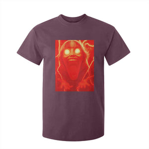 Mason 67 Devil Edit Graphic T Shirt For Kid Viral 6 7 Possession Six Seven Meme TS02 Maroon Print Your Wear