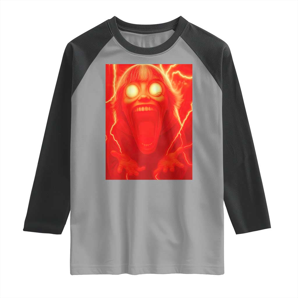 Mason 67 Devil Edit Graphic Raglan Shirt Viral 6 7 Possession Six Seven Meme TS02 Sport Gray Black Print Your Wear