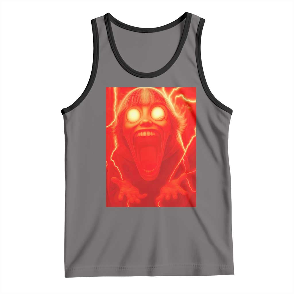 Mason 67 Devil Edit Graphic Tank Top Viral 6 7 Possession Six Seven Meme TS02 Deep Heather Black Print Your Wear