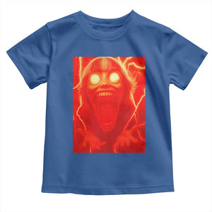 Mason 67 Devil Edit Graphic Toddler T Shirt Viral 6 7 Possession Six Seven Meme TS02 Royal Blue Print Your Wear