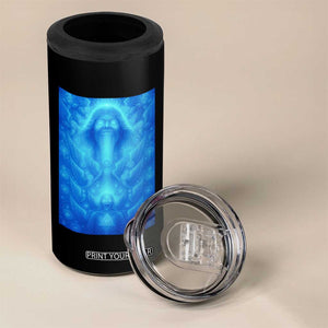 Divine 67 Meme 4 in 1 Can Cooler Tumbler Celestial Mason 6 7 Spiritual Six Seven Angelcore TS02 Print Your Wear
