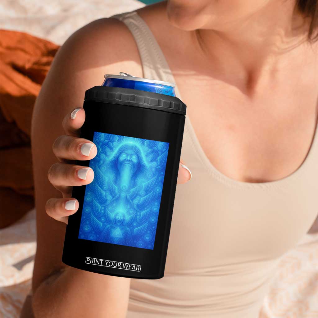 Divine 67 Meme 4 in 1 Can Cooler Tumbler Celestial Mason 6 7 Spiritual Six Seven Angelcore TS02 Print Your Wear