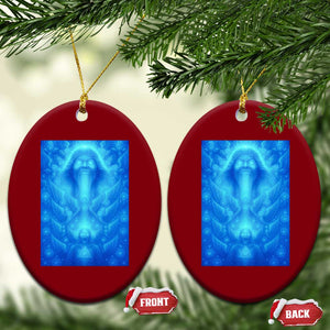 Divine 67 Meme Ceramic Ornament Celestial Mason 6 7 Spiritual Six Seven Angelcore TS02 Print Your Wear