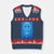 Divine 67 Meme V-Neck Knit Sweater Vest Celestial Mason 6 7 Spiritual Six Seven Angelcore TS02 Navy Red Print Your Wear