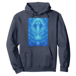 Divine 67 Meme Hoodie Celestial Mason 6 7 Spiritual Six Seven Angelcore TS02 Navy Print Your Wear
