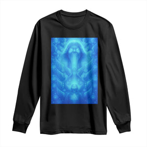 Divine 67 Meme Long Sleeve Shirt Celestial Mason 6 7 Spiritual Six Seven Angelcore TS02 Black Print Your Wear