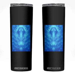 Divine 67 Meme Skinny Tumbler Celestial Mason 6 7 Spiritual Six Seven Angelcore TS02 Black Print Your Wear