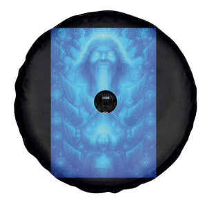 Divine 67 Meme Spare Tire Cover Celestial Mason 6 7 Spiritual Six Seven Angelcore TS02 Print Your Wear