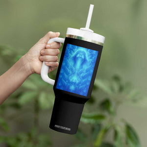 Divine 67 Meme Tumbler With Handle Celestial Mason 6 7 Spiritual Six Seven Angelcore TS02 Print Your Wear
