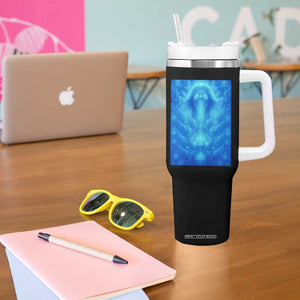 Divine 67 Meme Tumbler With Handle Celestial Mason 6 7 Spiritual Six Seven Angelcore TS02 Print Your Wear