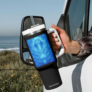 Divine 67 Meme Tumbler With Handle Celestial Mason 6 7 Spiritual Six Seven Angelcore TS02 Print Your Wear