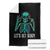 Lets Get Sendy Skeleton Throw Blanket Full Send Vibes Glowcore TS02 Black Print Your Wear