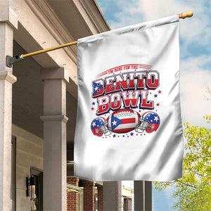 I’m Here for the Benito Bowl Garden Flag Funny Music Fan Football Game Day TS02 Print Your Wear
