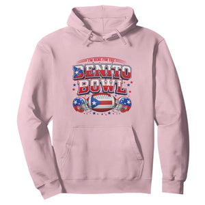I’m Here for the Benito Bowl Hoodie Funny Music Fan Football Game Day TS02 Light Pink Print Your Wear