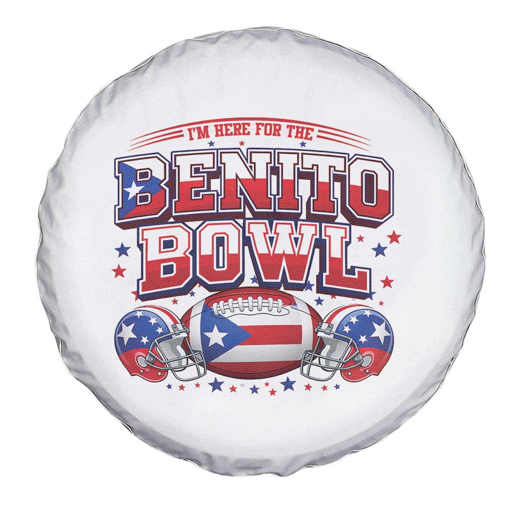 I’m Here for the Benito Bowl Spare Tire Cover Funny Music Fan Football Game Day TS02 Print Your Wear