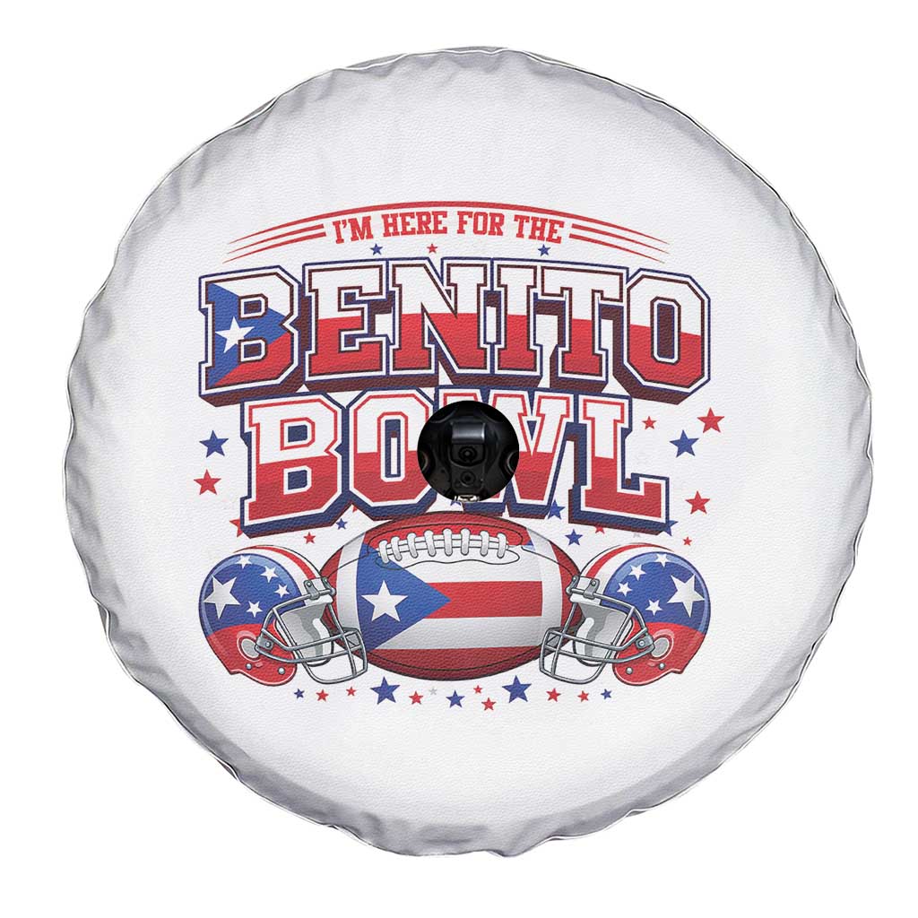 I’m Here for the Benito Bowl Spare Tire Cover Funny Music Fan Football Game Day TS02 Print Your Wear