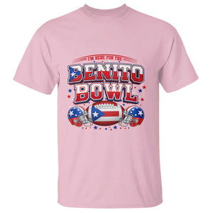 I’m Here for the Benito Bowl T Shirt Funny Music Fan Football Game Day TS02 Light Pink Print Your Wear
