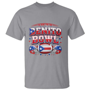 I’m Here for the Benito Bowl T Shirt Funny Music Fan Football Game Day TS02 Sport Gray Print Your Wear