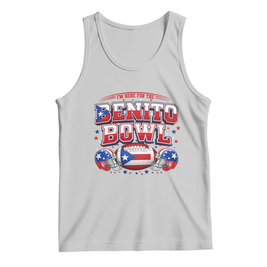 I’m Here for the Benito Bowl Tank Top Funny Music Fan Football Game Day TS02 Ash Print Your Wear
