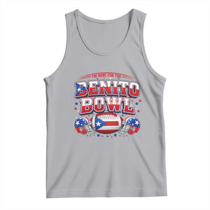 I’m Here for the Benito Bowl Tank Top Funny Music Fan Football Game Day TS02 Athletic Heather Print Your Wear