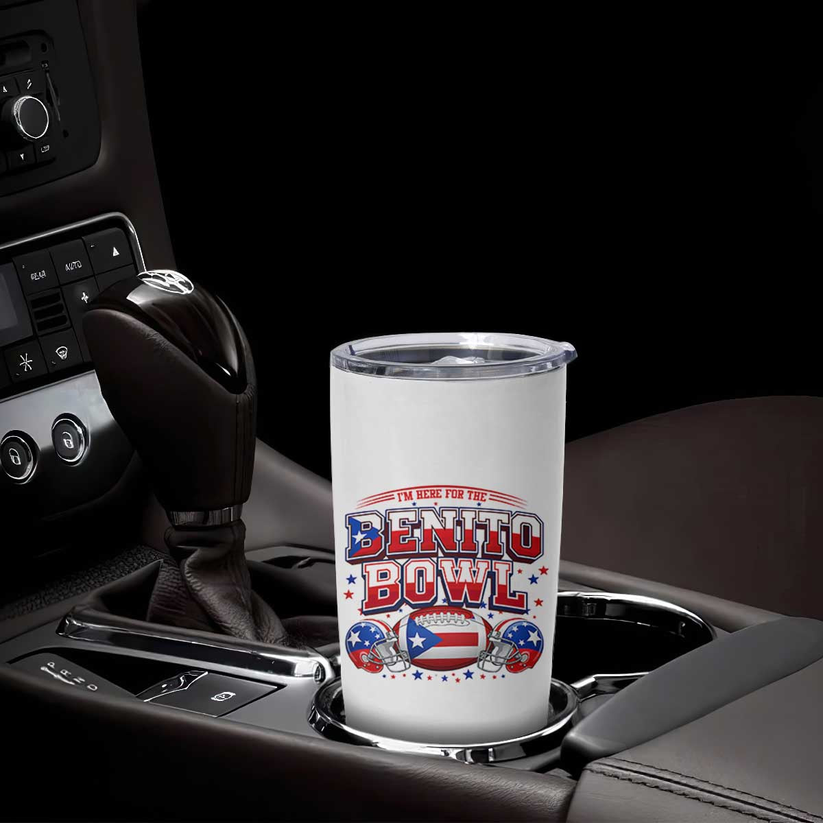 I’m Here for the Benito Bowl Tumbler Cup Funny Music Fan Football Game Day TS02 Print Your Wear