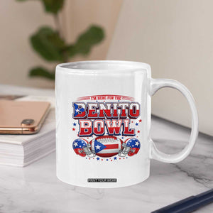 I’m Here for the Benito Bowl Coffee Mug Funny Music Fan Football Game Day TS02 Print Your Wear