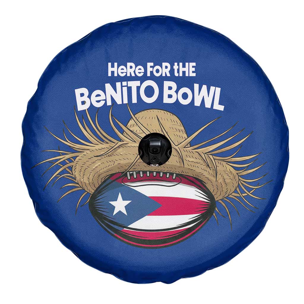Here for the Benito Bowl Straw Hat Spare Tire Cover Puerto Rico Flag Football Music Fans TS02 Print Your Wear