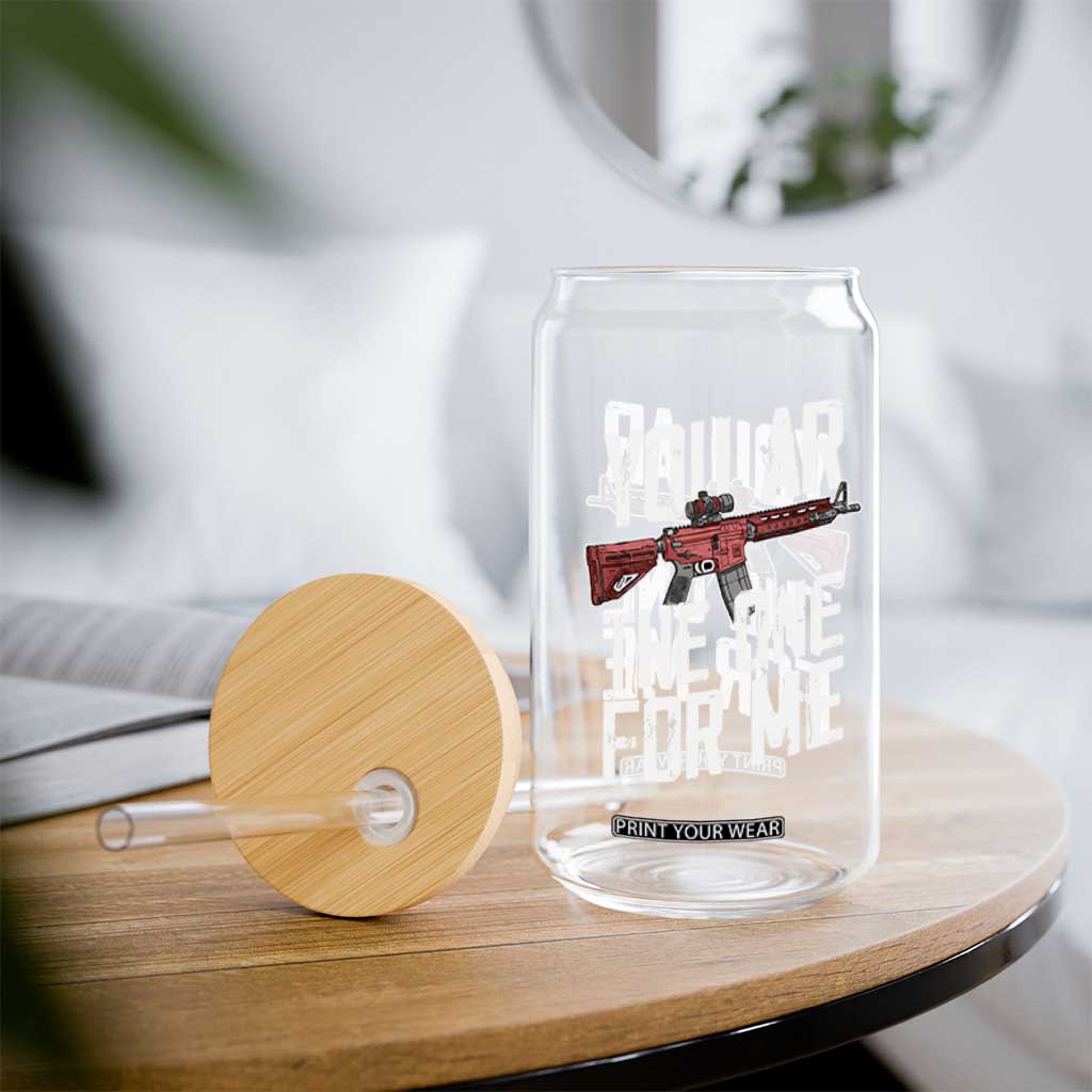 Funny Gun Lover Valentine Pun Glass Can You AR the One for Me Tactical Romance TS02 Print Your Wear